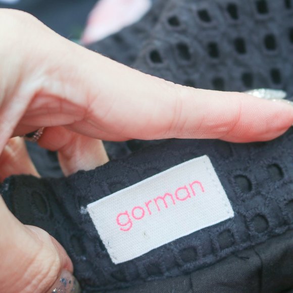 Gorman Black and White two tone skirt Preloved (8) - Picture 2 of 4